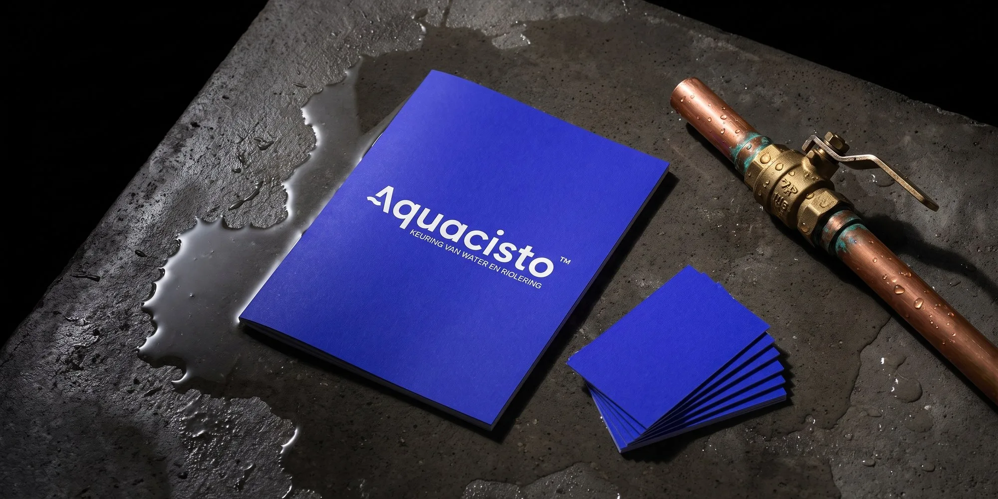 Folder met koper - Aquacisto